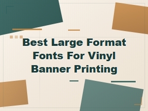 Best Large Format Fonts for Vinyl Banner Printing: a Complete Typography Guide